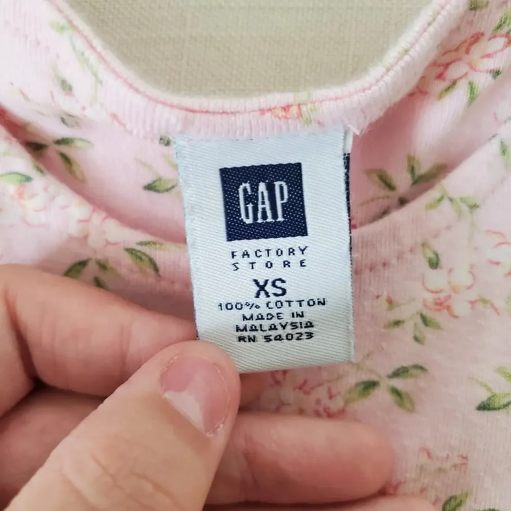 Vintage Gap Floral Pink Dress 5t
